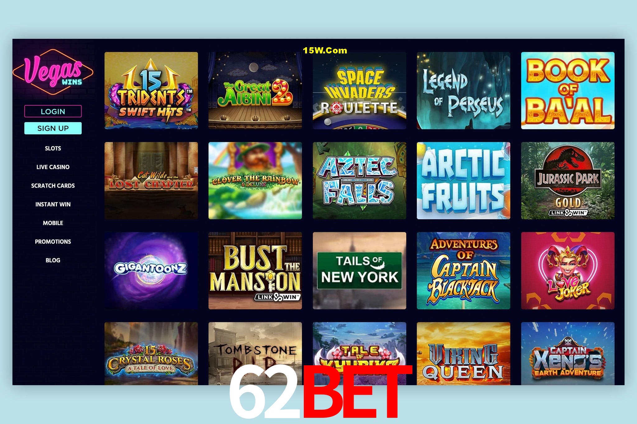 Tennis Betting 62Bet